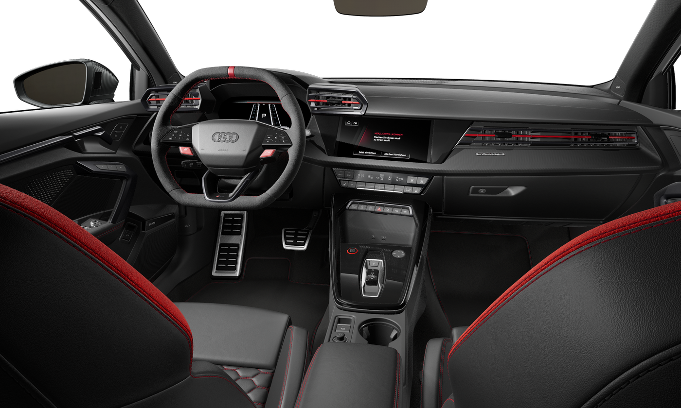 AUDI RS3 SPORTBACK | FACELIFT | NOVINKA 2025 | sportovní hot hatch | 400 koní | nový sportovní vzhled | nové české auto | ve výrobě | VIP sleva | nákup online | AUTOiBUY.com